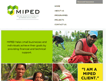 Tablet Screenshot of miped.org